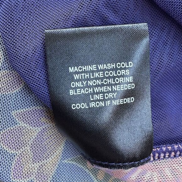 JADE Johnny Was Natalie Long Sleeve Mesh Top Woman Large Floral Whimsical Fairy - Picture 9 of 9